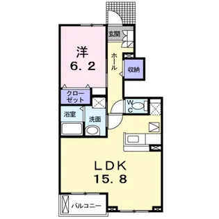 コンストライフCブロック【1階】の間取り