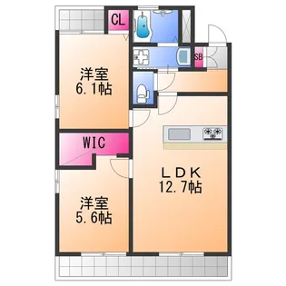 TABIYADO SENNAN【2階】の間取り