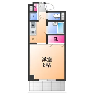 シャルル泉大津【4階】の間取り