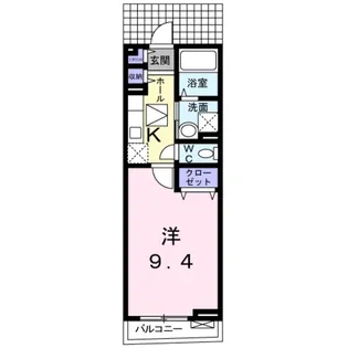 ハノン カンタービレ【2階】の間取り
