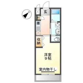スタービレA棟【1階】の間取り