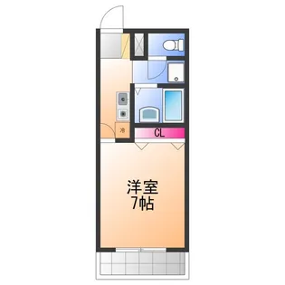 プレジール 取石【1階】の間取り