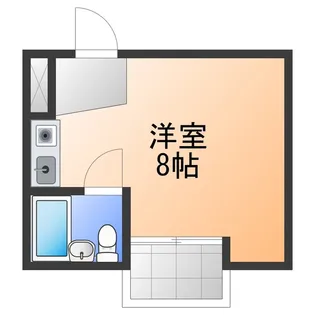 ヴェルナール【3階】の間取り