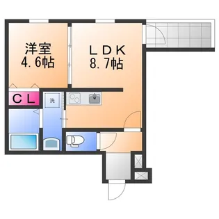 フジパレス泉佐野駅西Ⅰ番館【1階】の間取り
