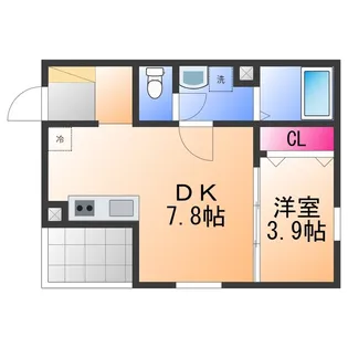 F+style西取石3号館【2階】の間取り
