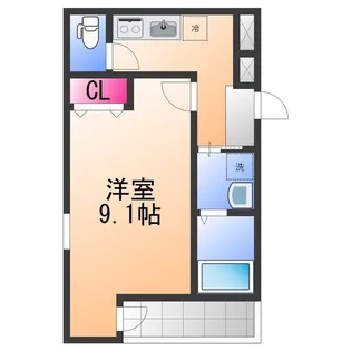 フジパレス泉佐野駅西Ⅰ番館【2階】の間取り