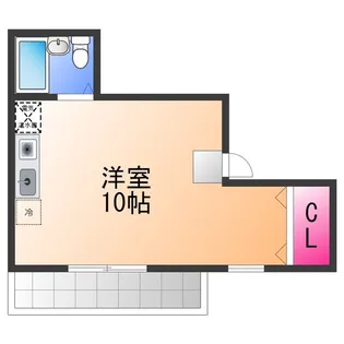 泉佐野HIRANO【2階】の間取り
