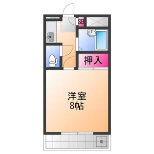 モアクレスト東豊中【1階】の間取り