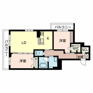 ShaMaison LEA LEA LUANA【3階】の間取り