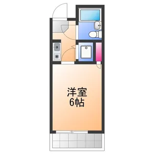 シャルマンフジ久米田五番館【3階】の間取り