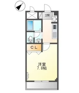 ラヴィーナ 弐番館【1階】の間取り