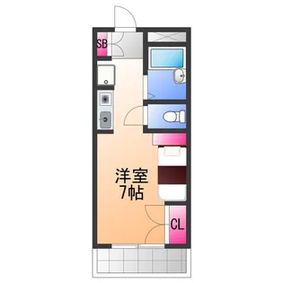 ウィズコート【4階】の間取り