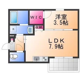 (仮称)ジーメゾン泉佐野春日町【3階】の間取り