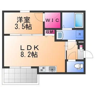 (仮称)ジーメゾン泉佐野春日町【2階】の間取り