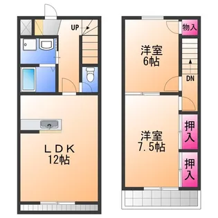 セピアコート泉佐野【2階】の間取り