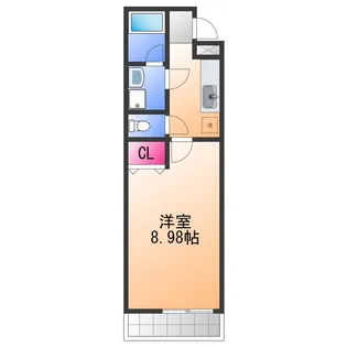 グリーンゲイブルズ大町【1階】の間取り