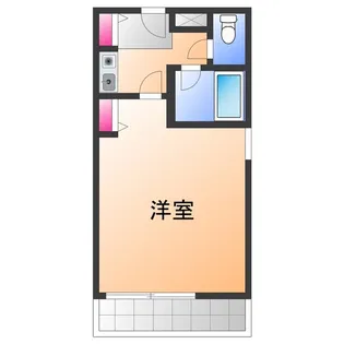シャルマンフジ貝塚弐番館【2階】の間取り