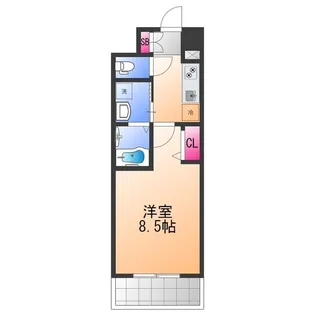 シェルピアコート貝塚【2階】の間取り