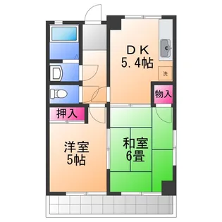 ジョリエビル【3階】の間取り