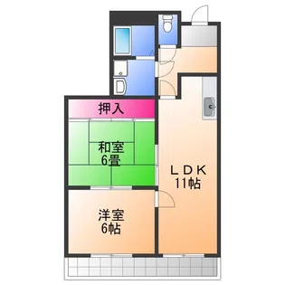エテルネル21【3階】の間取り
