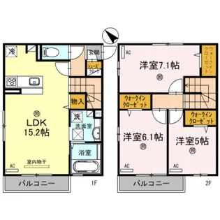 Frieden baum【1階】の間取り