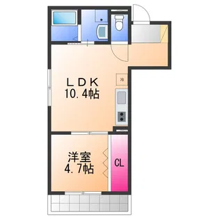 F+style羽衣2号館【1階】の間取り