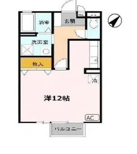 セジュール藤井 B棟【2階】の間取り