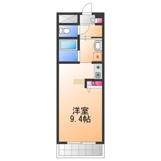FKマンション【2階】の間取り