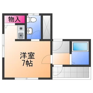 マスターズエル千代田11【2階】の間取り