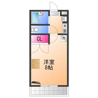 レオパレスJEUNESSE【1階】の間取り