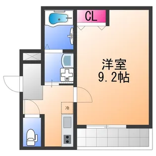 フジパレス聖ヶ丘【2階】の間取り