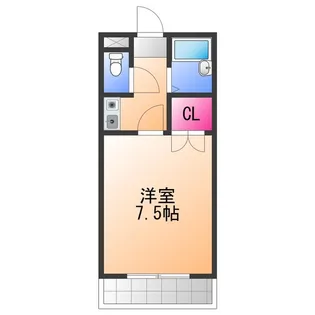 ハイツキシダ【2階】の間取り