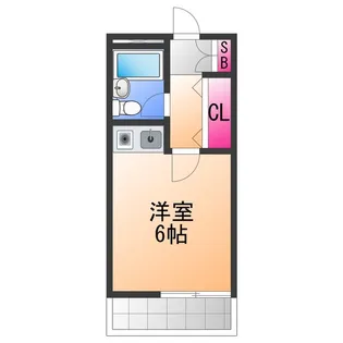 フォレスト豊中【2階】の間取り