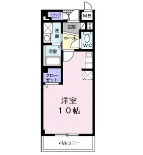 エステート・レイⅠ【1階】の間取り