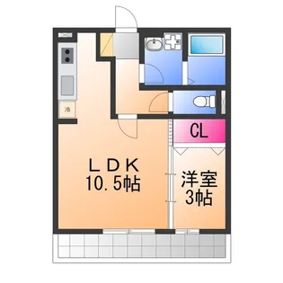 エルドラド【2階】の間取り