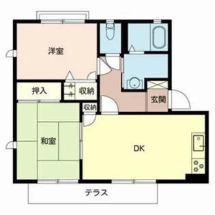 シェーンヴィラK&M I D棟【1階】の間取り