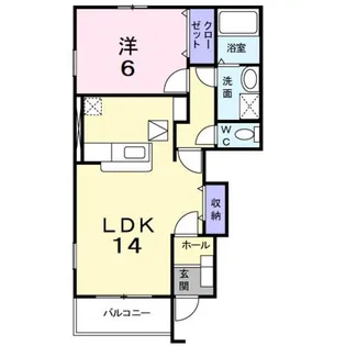 グラン・オリゾンA棟【1階】の間取り