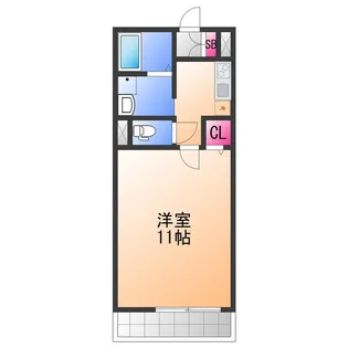 メゾンなか2【1階】の間取り