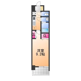 GLUCK MAISON S-SAKAI XVI【3階】の間取り