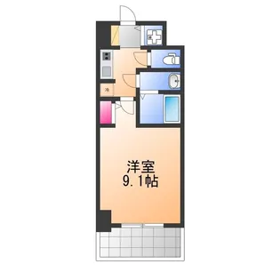 S−RESIDENCE堺blaze【5階】の間取り