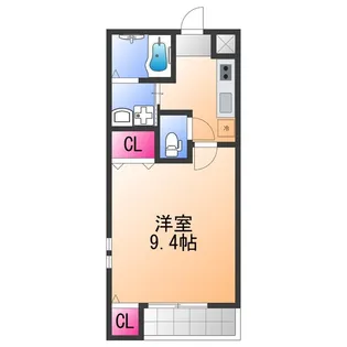 フジパレス堺鳳中町ノース【2階】の間取り