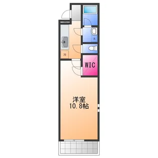 モンサント旭町【1階】の間取り