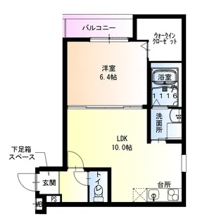 フジパレス堺北長尾Ⅲ番館【1階】の間取り