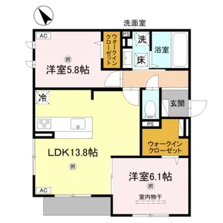 Porto Sereno【1階】の間取り