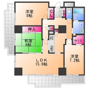 プレヴィア和泉中央1番館【7階】の間取り
