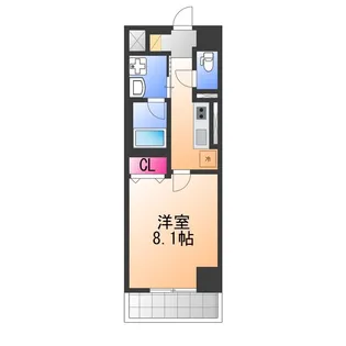 VIVACE三国ヶ丘【11階】の間取り