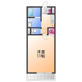 メゾンなか2【2階】の間取り