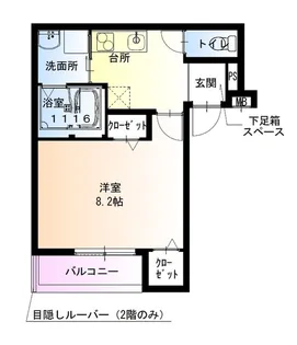 フジパレス堺今池サウス【1階】の間取り