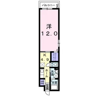 メゾン ド ホーク【3階】の間取り