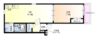 フジパレス湊駅東【3階】の間取り